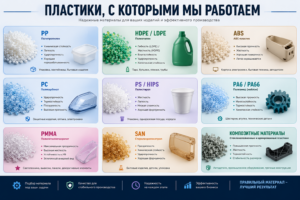 Пластики для литья